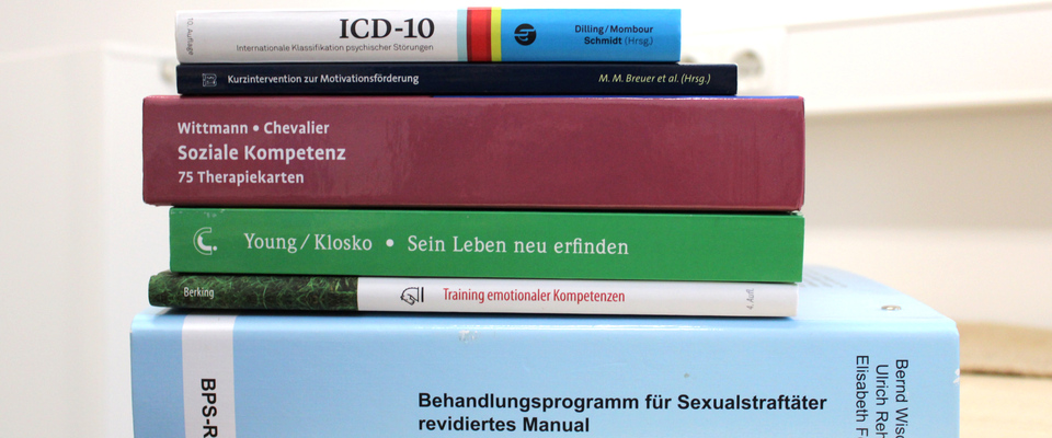 Verschiedene psychologische Fachbücher