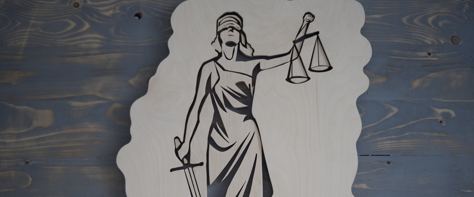 Ein Bild der "Justizia"